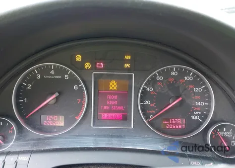 2003 Audi A4 1.8T z USA, uszkodzony, nr VIN WAULC68EX3A248680